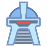 Cylon Head New icon