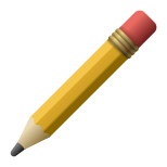 Bleistift-Emoji icon