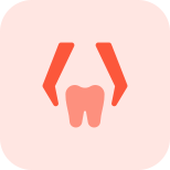 Removing the broken tooth from the cavity icon