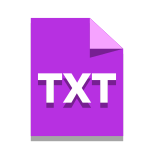 Документ txt icon