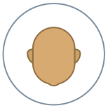 원 사용자 중립 피부 유형-5 icon