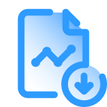 Diagramm herunterladen icon