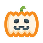 Halloween pumpkin icon