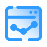 estadísticas del sitio web icon