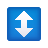 emoji de flecha arriba-abajo icon