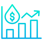 Oil Price Growth icon