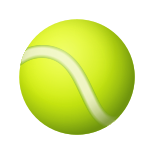 Tennis-Emoji icon