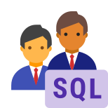 SQL-데이터베이스-관리자-그룹-스킨-유형-4 icon
