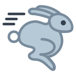실행 토끼 icon