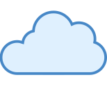 Von der Cloud herunterladen icon