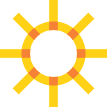 Sun icon