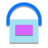 Paint Bucket With Label icon