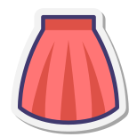 Skirt icon