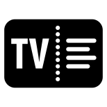 licença de televisão icon