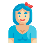 Mujer de pie icon