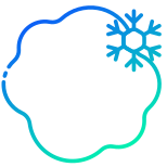external-Snowball-winter-holiday-bearicons-gradient-bearicons icon