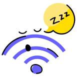 Slow Wifi icon
