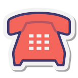 Rotary Dial Telephone icon