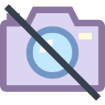 No cámaras icon