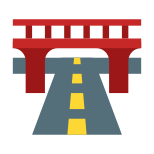 pont routier icon