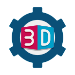 3d Technology icon