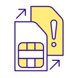Mobile Network Card Issue icon