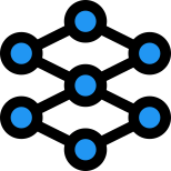 电子质子和中子人工填充塔尔复兴的外部分子结构 icon