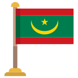 Mauritania Flag icon