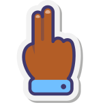 Zwei-Finger-Hauttyp-3 icon