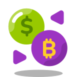 Dollar Bitcoin Exchange icon