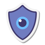 Ojo de seguridad icon