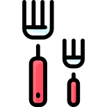fourchettes-externes-cuisine-vitaliy-gorbatchev-couleur-linéaire-vitaly-gorbachev icon