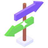 Guidepost icon