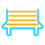 Городская скамейка icon