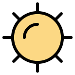 Sun icon