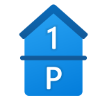 Parking et 1er étage icon