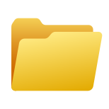 открыть папку-файл-emoji icon