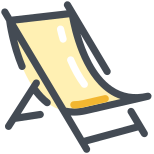 sedia da spiaggia icon