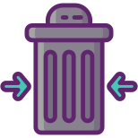 Waste Bin icon