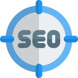 Serach engine optimization work on a target icon