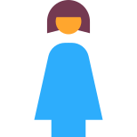 Mujer de pie icon