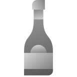 Botella de champagne icon