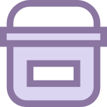 Paint Bucket With Label icon