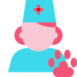 mujer veterinaria icon
