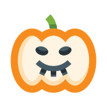Halloween pumpkin icon