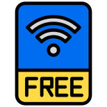 Free WiFi icon