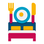 Bed And Breakfast icon