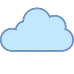 Von der Cloud herunterladen icon