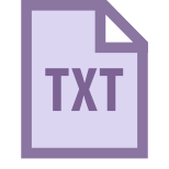 Документ txt icon