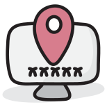 Online Location icon